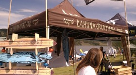 Kahuna Booth at the Open Air Demo