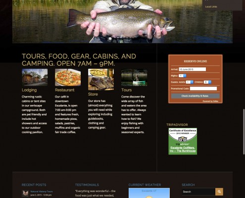 Escalante Outfitters Home Page