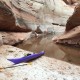 kayak in a canyon