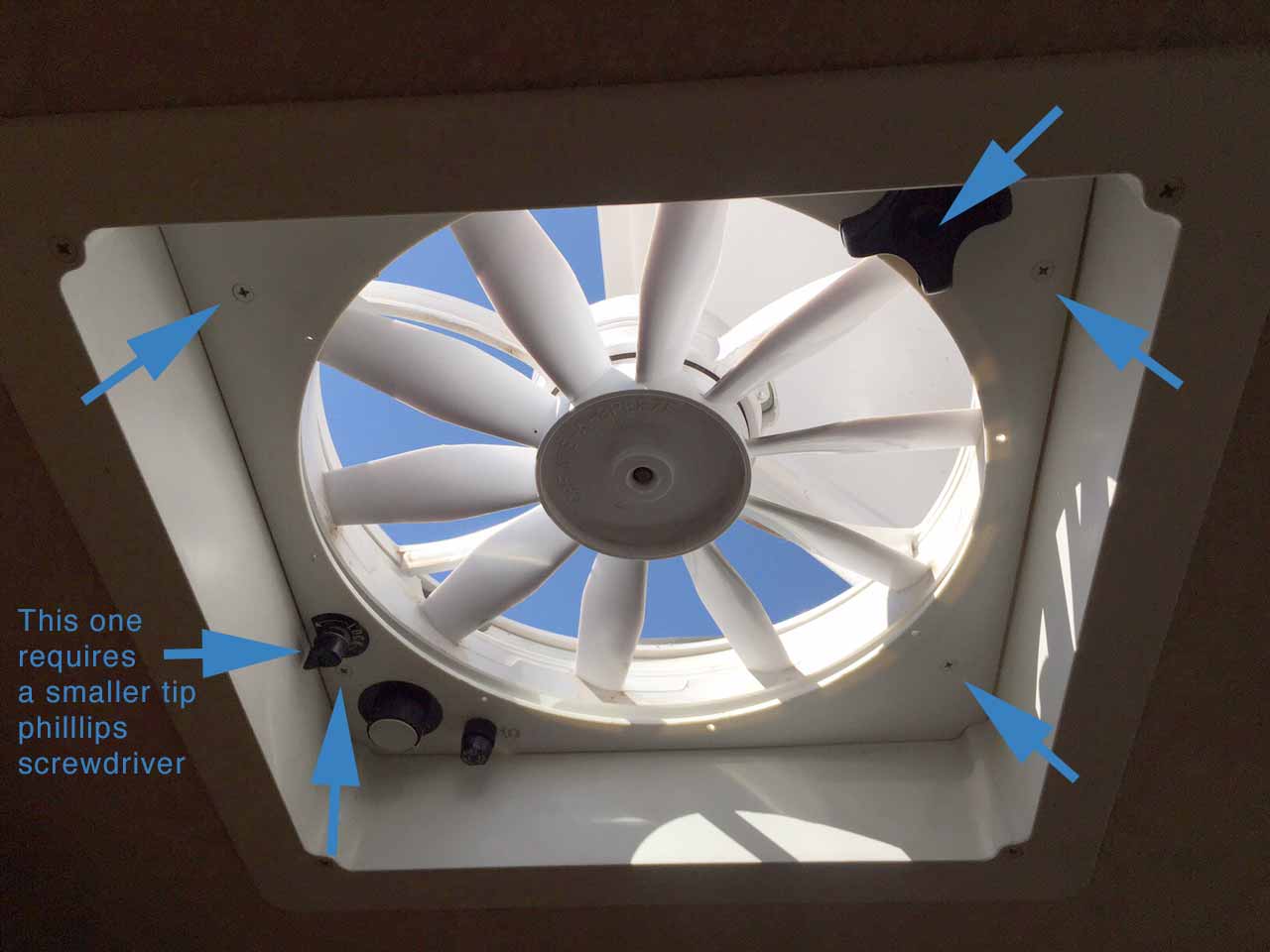 How to repair a Fantastic Vent – Visual Adventures LLC