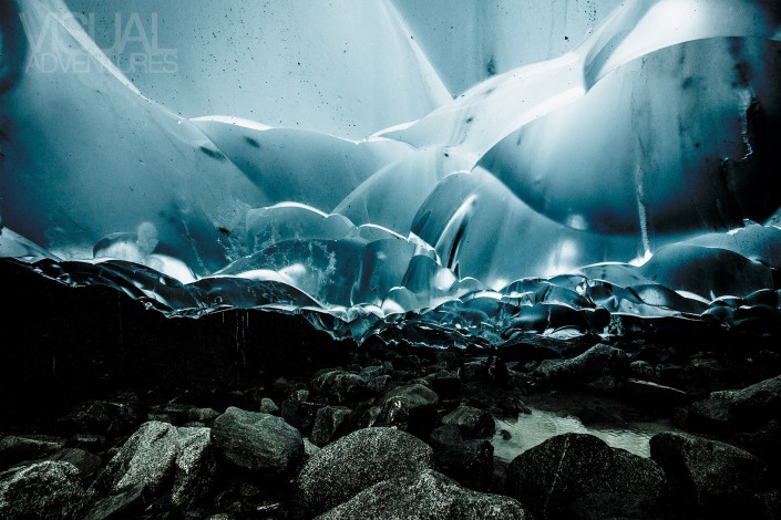 mendenhall glacier ice