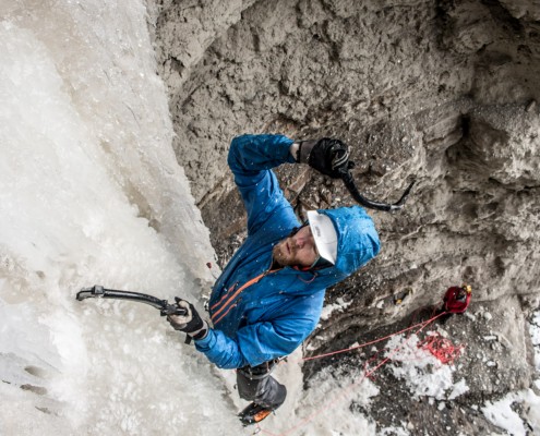 grant kleeves ice climbing