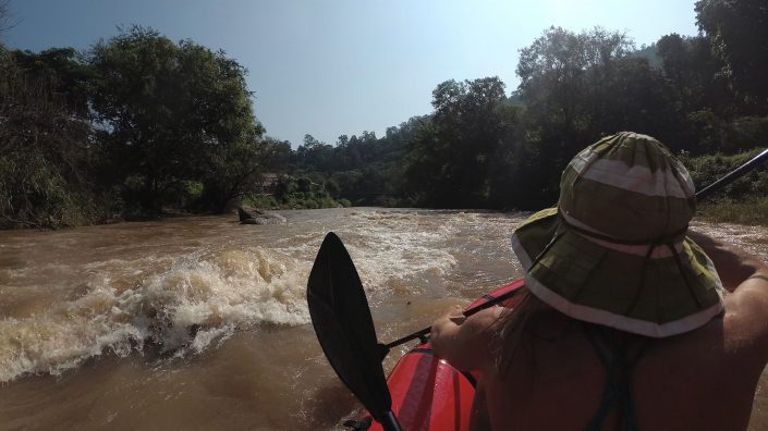 Rapids on the Mae Taeng River